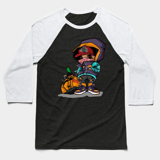 Graffity kid Baseball T-Shirt by Blunts